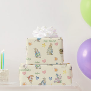 Beatrix Potter Schattigee Peter de Konijn en Vrien Cadeaupapier