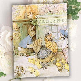 Beatrix Potter The Tale of Ginger and Pickles Briefkaart