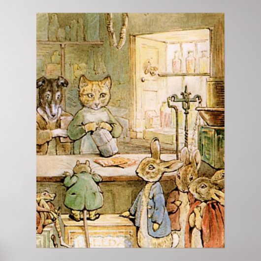 Beatrix Potter The Tale of Ginger and Pickles Poster (Voorkant)