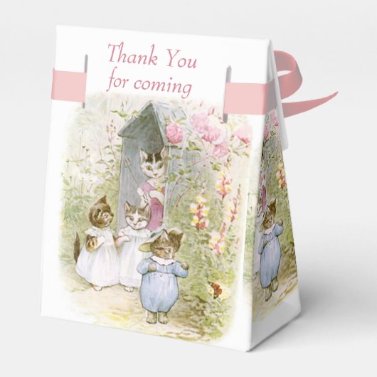 Beatrix Potter, Tom Kitten, Birthday, Pasen Bedankdoosjes (Achterkant)