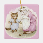 Beatrix Potter Tom Kitten Jemima Puddle Duck Keramisch Ornament (Voorkant)