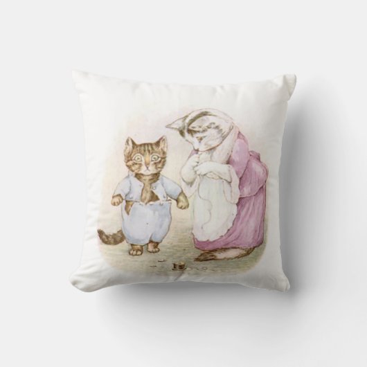 Beatrix Potter Tom Kitten Kussen (Voorkant)