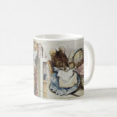 Beatrix Potter Two Bad Mice Mok: Stealing is verke Koffiemok (Voorkant rechts)
