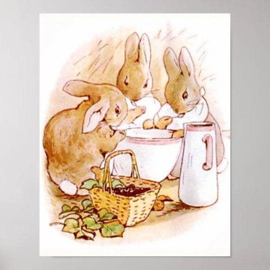 Beatrix Potter uit The Tale of Peter Rabbit Poster (Voorkant)