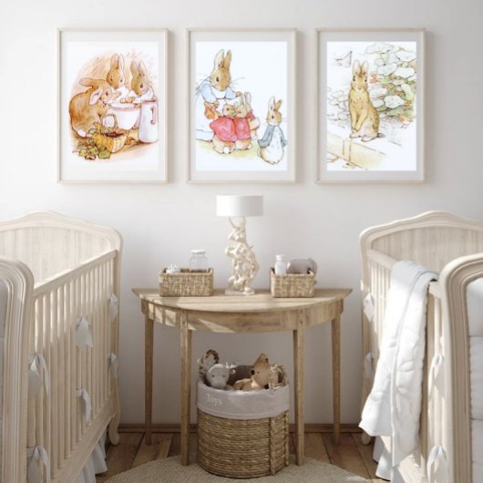 Beatrix Potter uit The Tale of Peter Rabbit Poster