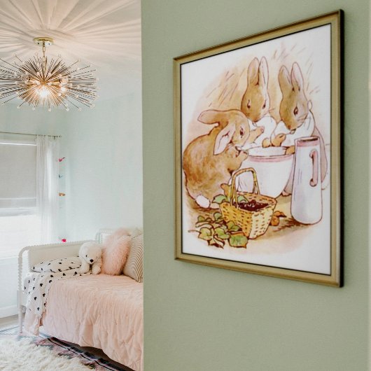 Beatrix Potter uit The Tale of Peter Rabbit Poster