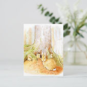 Beatrix Potter uit The Tale of Peter the Rabbit Briefkaart (Staand voorkant)