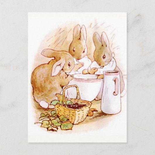 Beatrix Potter uit The Tale of Peter the Rabbit Briefkaart (Voorkant)