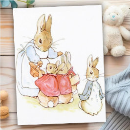 Beatrix Potter uit The Tale of Peter the Rabbit Briefkaart