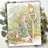 Beatrix Potter uit The Tale of Peter the Rabbit