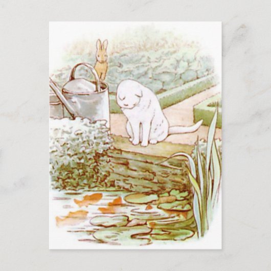 Beatrix Potter uit The Tale of Peter the Rabbit Briefkaart (Voorkant)