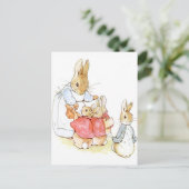 Beatrix Potter uit The Tale of Peter the Rabbit Briefkaart (Staand voorkant)