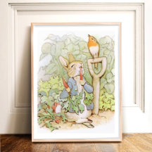 Beatrix Potter uit The Tale of Peter the Rabbit
