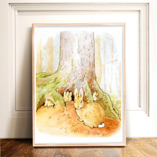 Beatrix Potter uit The Tale of Peter the Rabbit Poster