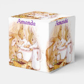 Beatrix Potter, verjaardag, Pasen, Aangepast Bedankdoosjes (Achterkant)