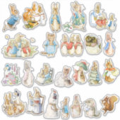 Beatrix Potter Vinyl Sticker op maat (Voorkant)