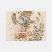 Beatrix Potter Winter Season Fleece Deken (Voorkant (Horizontaal))