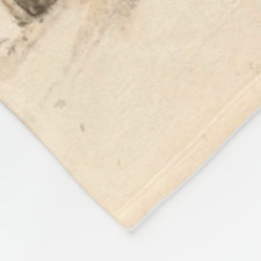 Beatrix Potter Winter Season Fleece Deken (Hoek)