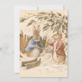 Beatrix Potter Winter Season Kaart (Voorkant)