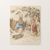 Beatrix Potter Winter Season Legpuzzel (Verticaal)