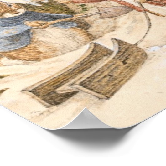 Beatrix Potter Winter Season Poster (Hoek)