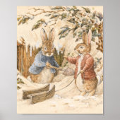 Beatrix Potter Winter Season Poster (Voorkant)