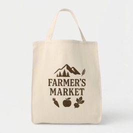 Beats Carrot Apple Farmers Market Tote Bag