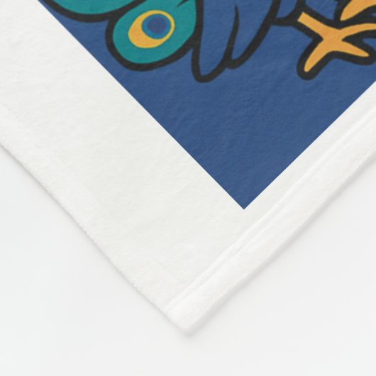 Beats en beesten fleece deken (Hoek)