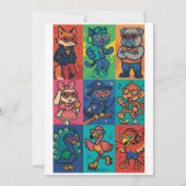 Beats en beesten kaart (Voorkant)