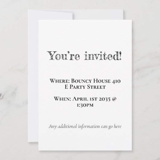 Beats en beesten kaart (Achterkant)