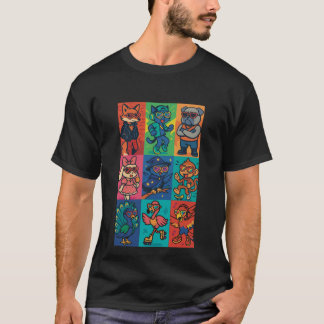Beats en beesten t-shirt