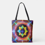 Beats & Ink Rhythm in the Skin Geluidsgolven & Tat Tote Bag (Achterkant)