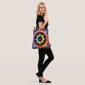 Beats & Ink Rhythm in the Skin Geluidsgolven & Tat Tote Bag (Op model)