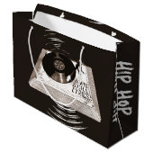 BEATS SKILL LYRICS OP PLATENSPELER HIP HOP GROOT CADEAUZAKJE (Achterkant Gekanteld)