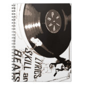 BEATS SKILL LYRICS RECORD PLAYER NOTITIEBOEK (Voorkant)