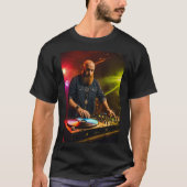 "Beats & Threads Fusion: DJ Groove T-shirt" T-shirt (Voorkant)