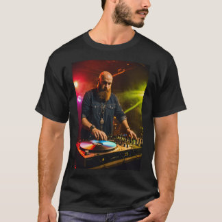 "Beats & Threads Fusion: DJ Groove T-shirt" T-shirt