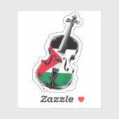 BEATS VOOR PALESTINA STICKER (Vel)