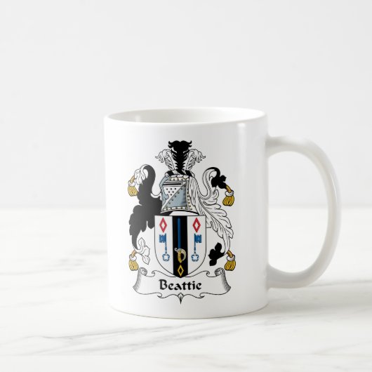 Beattie Family Crest Koffiemok (Rechts)