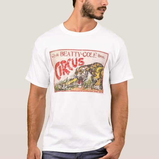 Beatty Cole Circus - 1903 - in nood T-shirt (Voorkant)