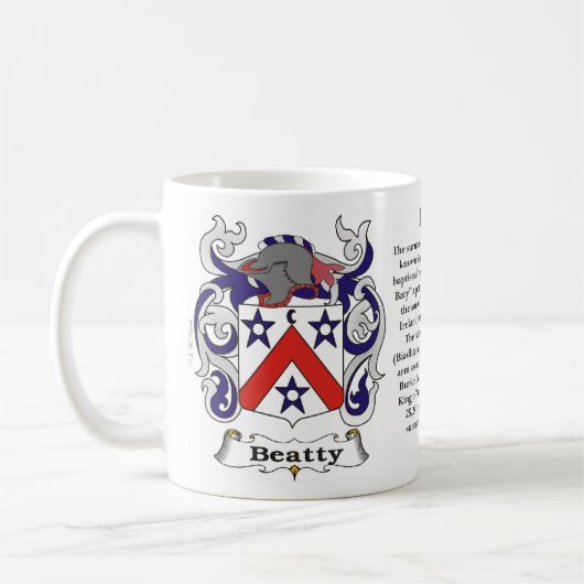 Beatty Family Coat of Arms Mok (Links)