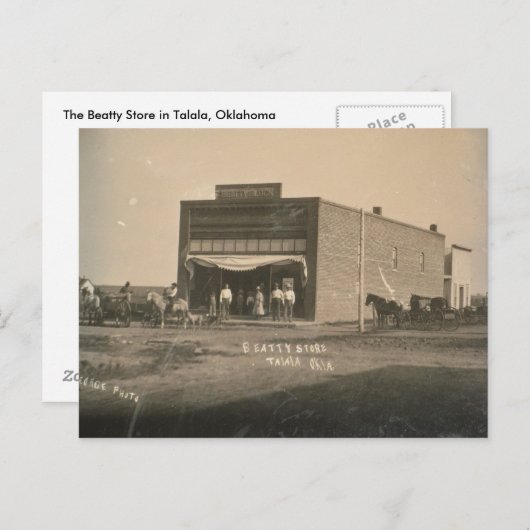 Beatty Store Briefkaart (Voorkant / Achterkant)