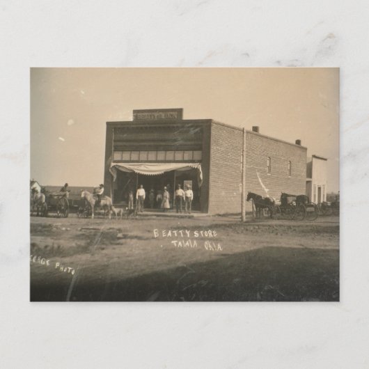 Beatty Store Briefkaart (Voorkant)