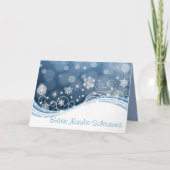 Beatus Natalis Salvatoris-Holiday Kaart (Voorkant)