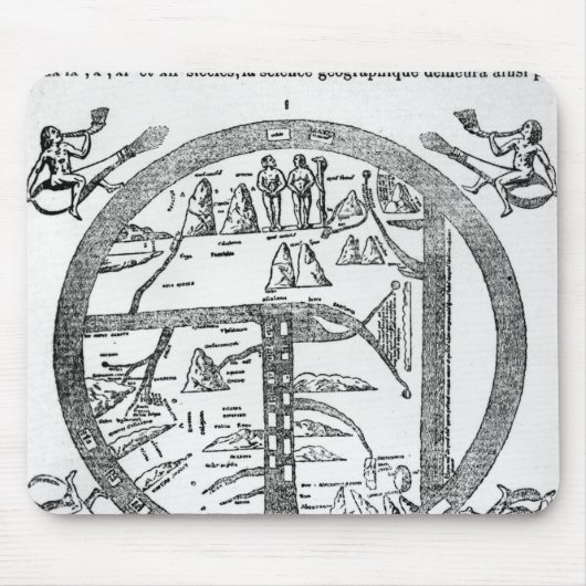Beatus van Turijn mappamundi Muismat (Voorkant)