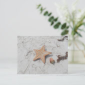 Beau Bahamas Starfish Shell Briefkaart (Staand voorkant)