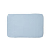 Beau blauw (vaste kleur) badmat (Voorkant)