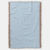 Beau blauw (vaste kleur) deken (Voorkant Verticaal)