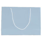 Beau blauw (vaste kleur) groot cadeauzakje