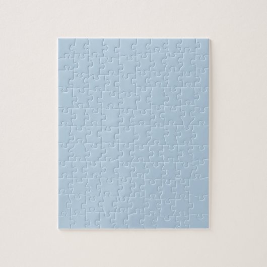 Beau blauw (vaste kleur) legpuzzel (Verticaal)